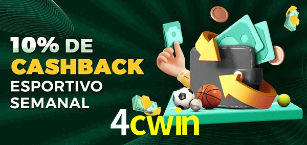 10% de bônus de cashback na 4cwin